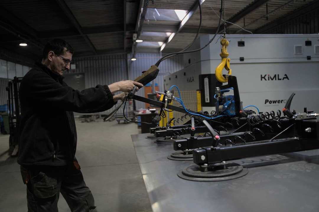 BEFARD XS720 chwytak do blach i blatów