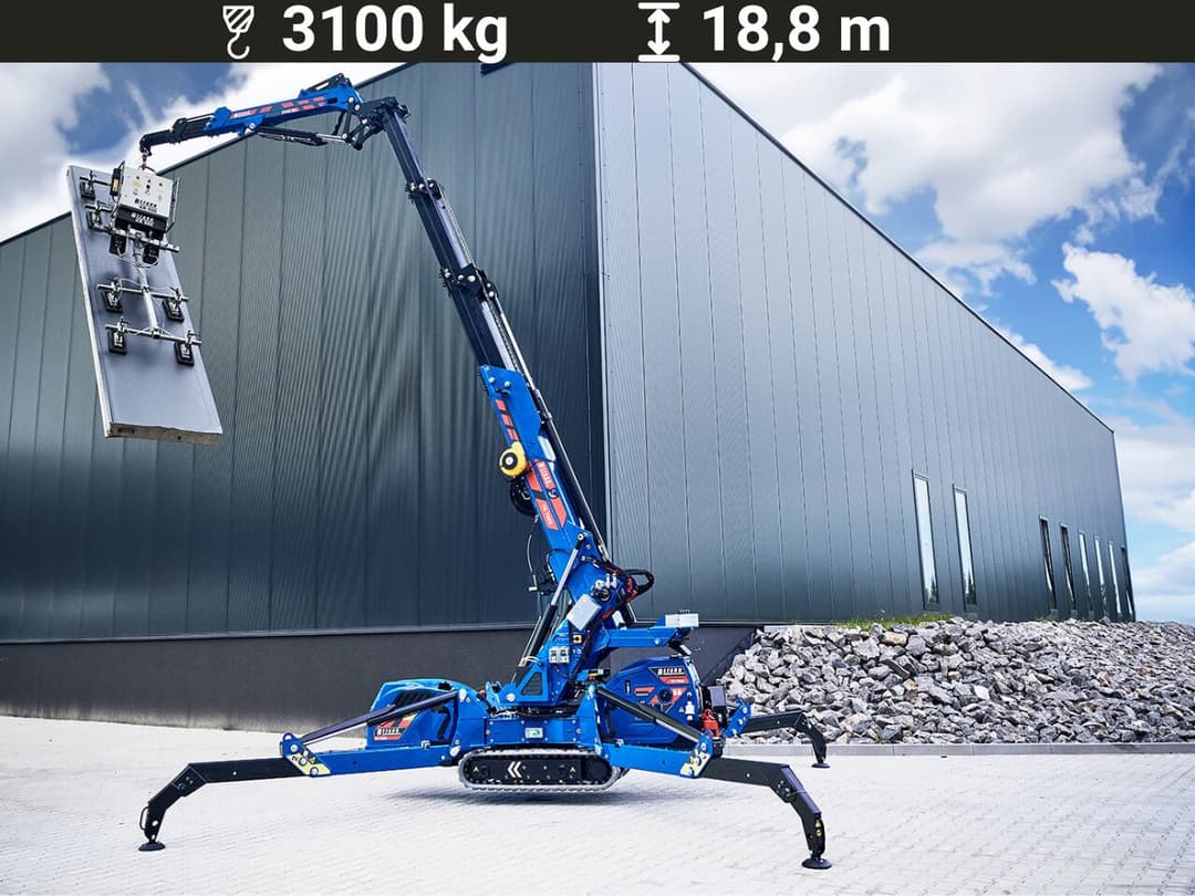 Mini żuraw gąsienicowy Befard TB7002