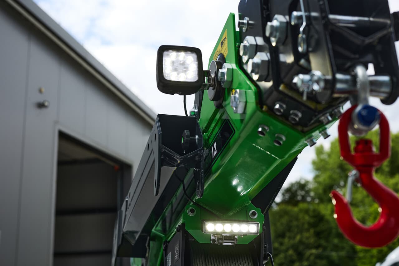 Lampa led w mini żurawiu Befard