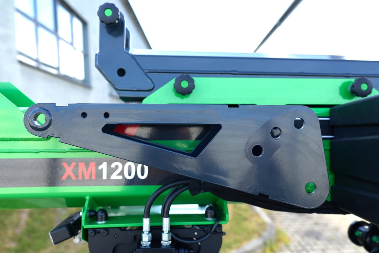 Hak szperający przedłużający zasięg w żurawiu Befard XM1200