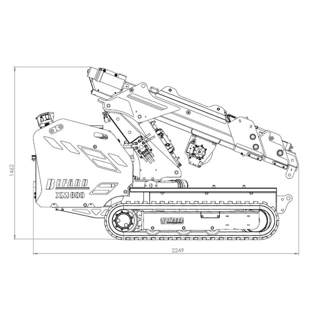 Wymiar do transportu XM800 Z