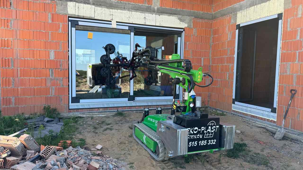 manipulator gąsienicowy do montażu szkła BEFARD XGR